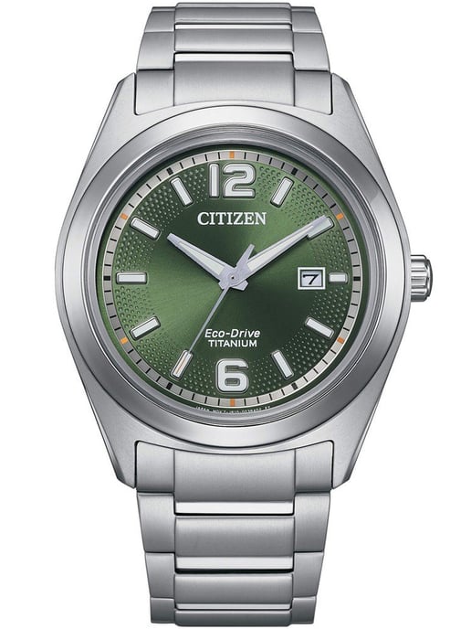 Citizen Herren Silberne Uhr AW1641-81X - Image 1