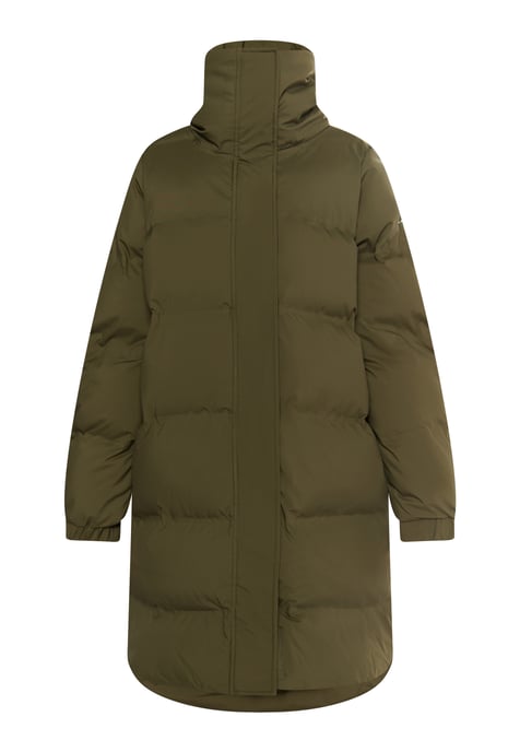 Dreimaster Wintermantel mit Wattierung Damen militärisch oliv - Image 1