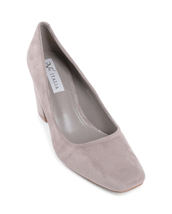 V Italia Damenpumps Beige HLL0129 Kaki - Image 5