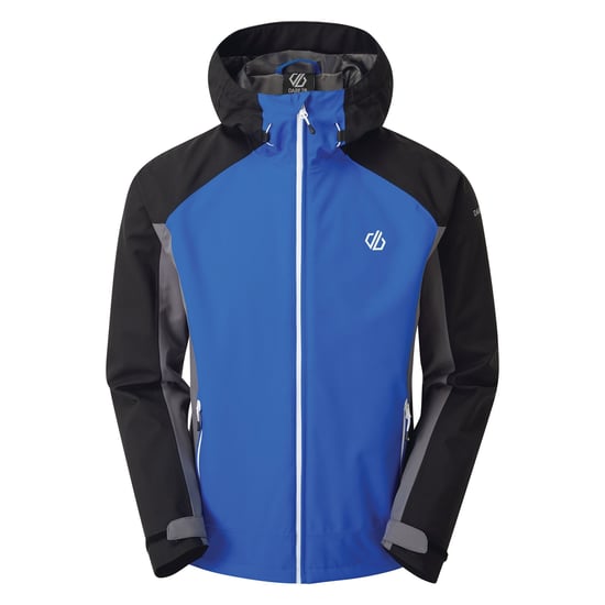 Dare 2B Herren Jacke Recode mit Kapuze, wasserfest (Blau/Schwarz) - Image 1