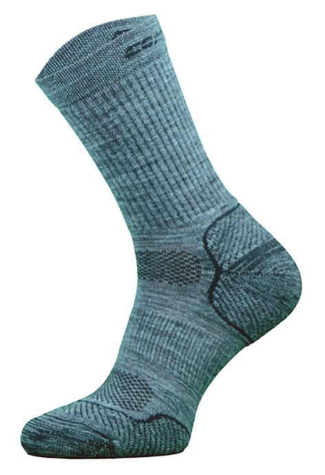 COMODO - Chaussettes Sport Compression Homme Femme | Bas Running - 1 Paire - Gris Moyen - Image 1