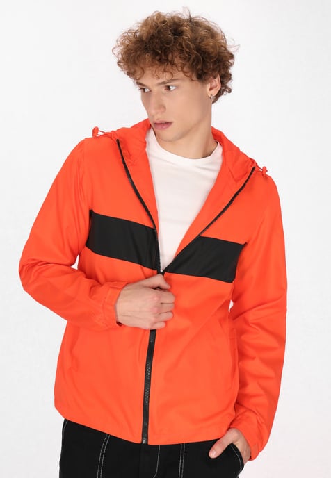 Mo Jacke Herren ORANGE SCHWARZ - Image 3