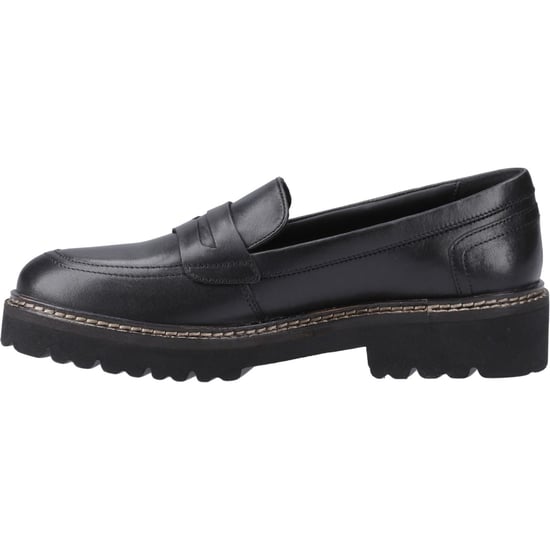 Pod Kenny Leder Damen Schwarz Loafers - Image 4