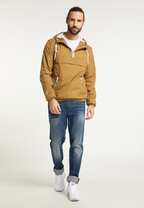 Dreimaster Schlupfjacke Herren dunkelsand - Image 2