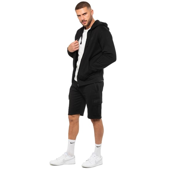 Enzo | Herren Zip Hoodie - Schwarz - Image 6