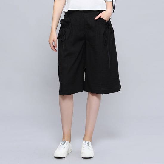 Lässige Capri-Hose mit weitem Bein - Image 1