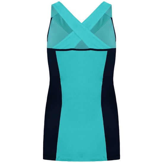Asics Top Damen Padel-Tanktop, Blaugrün - Image 2
