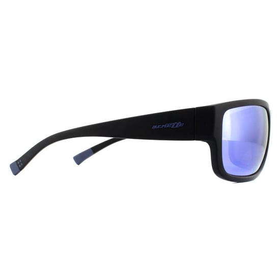 Arnette Sunglasses Bushwick 4256 01/22 Matte Black Dark Grey Mirror Water