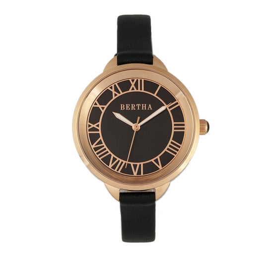 Bertha Madison Sonnenuhr Lederarmbanduhr - Image 1