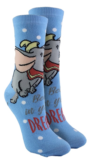 Disney Dumbo Socken | Casual niedlichen Charakter Design lustige Neuheit Socken - Dumbo - Image 1