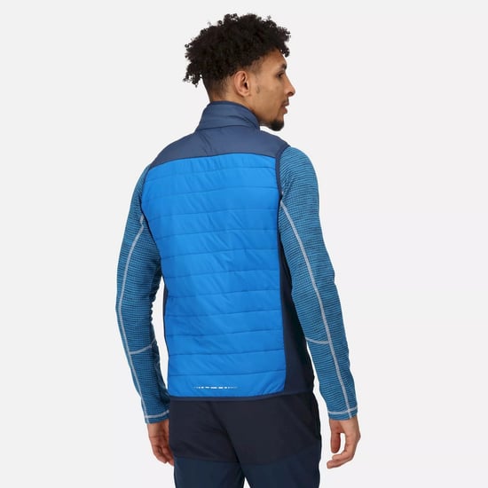 Regatta Mens Halton VI Lightweight Body Warmer (Sky Diver Blue/Admiral Blue)