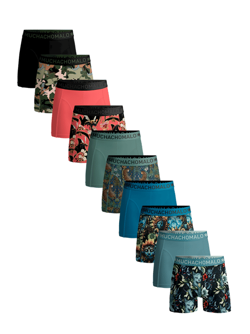 Muchachomalo -  Caleçons 10-pack Hommes - Qualité parfaite - Ceinture douce - Image 1
