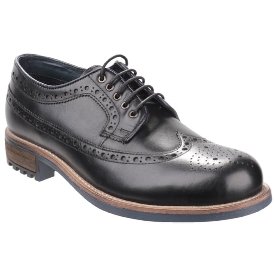 Cotswold Herren Budapester-Schnürschuhe Poplar (Schwarz) - Image 1