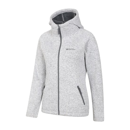 Mountain Warehouse - "Nevis" Hoodie mit durchgehendem Reißverschluss für Damen (Grau) - Image 4