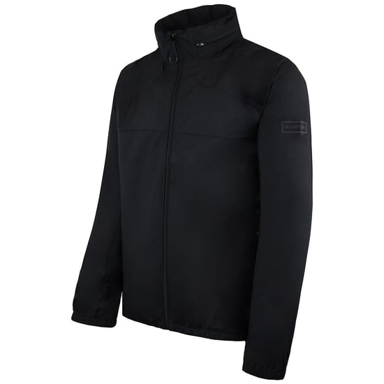 Hunter Travel Herren-Shelljacke aus recyceltem Nylon in Schwarz - Image 3
