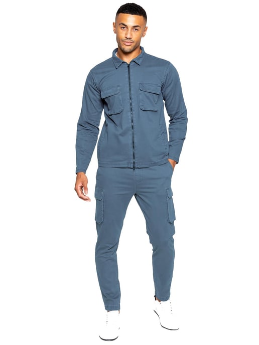 Enzo | Herren Cargo-Trainingsanzug-Set - Image 4