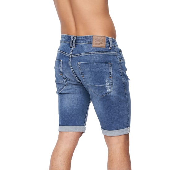Crosshatch - "Riptrey Abraised" Shorts für Herren (Mittlere Waschung) - Image 2