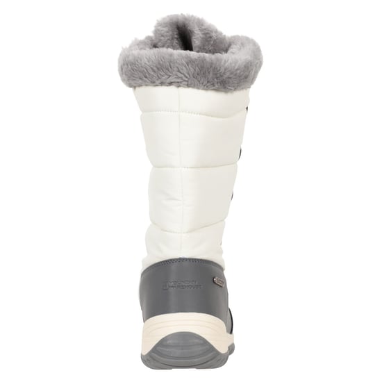 Mountain Warehouse Womens/Ladies Snowflake Extreme Long Snow Boots (White)