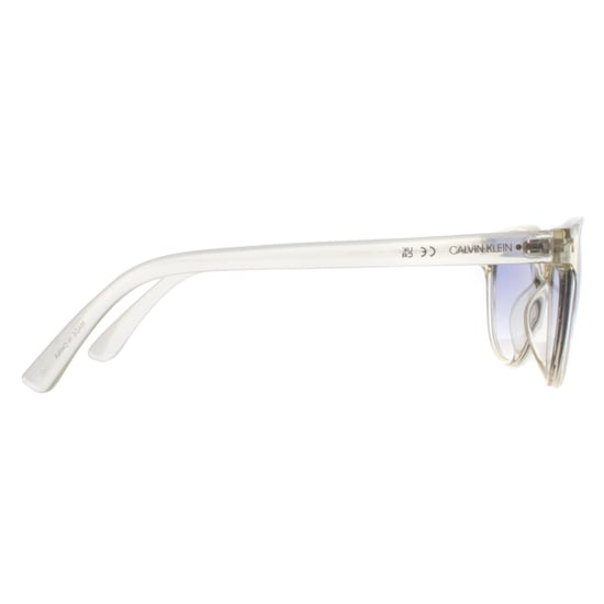 Calvin Klein Cat Eye Womens Crystal Pale Yellow Yellow Gradient CK20517S