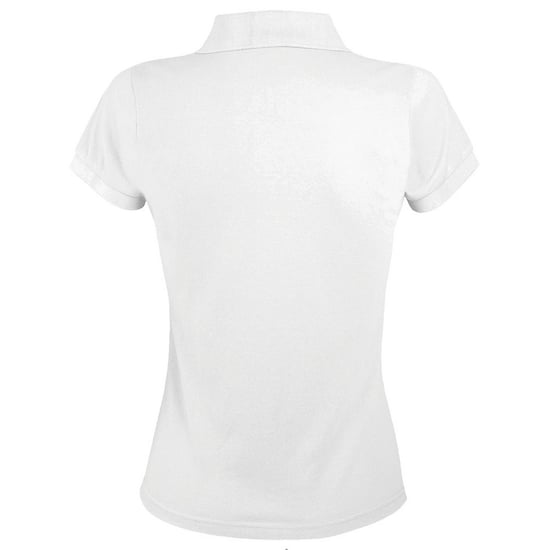 SOLs Womens/Ladies Prime Pique Polo Shirt (White)