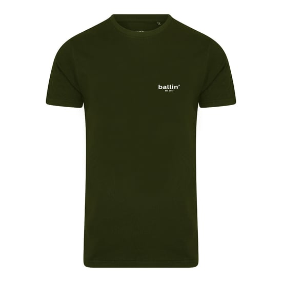 Small Logo Shirt von Ballin Est. 2013 in der farbe Grun und in größe M. - Image 1