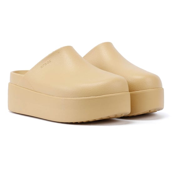 Crocs Dylan Platform Frauen Weizen Clogs - Image 1