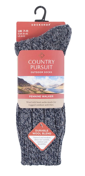 PENNINE WALKER - Herren Wandersocken aus schwerer, geknoteter Wolle für Wanderungen - Image 2