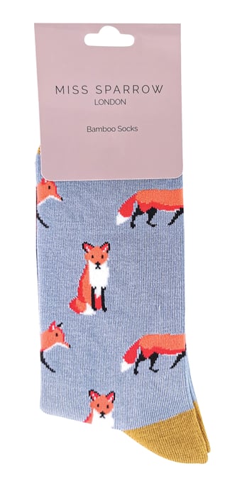 MISS SPARROW - Womens Novelty Animal Soft Bamboo Atmungsaktive Socken - Image 2