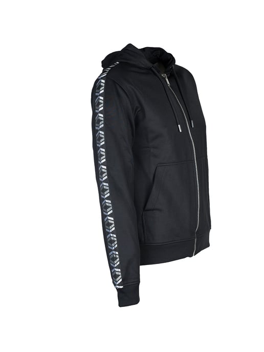 Les Hommes Sweatshirt Zip Up Herren Schwarz - Image 3