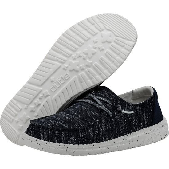 HEYDUDE Wendy Sox Polyester/Baumwolle/Elasthan Damen Navy Loafers - Image 3
