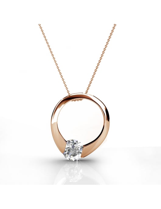 Mini-Ring mit Anhängern - Or Rosé et Cristal - Image 4