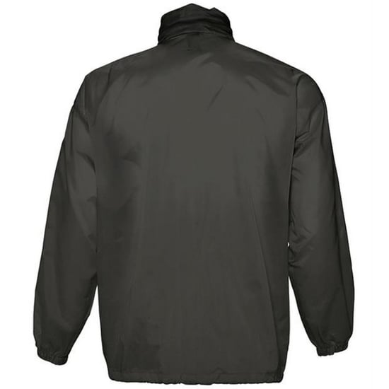 SOLS Unisex Surf Windbreaker / Jacke, besonders leicht (Schwarz) - Image 2