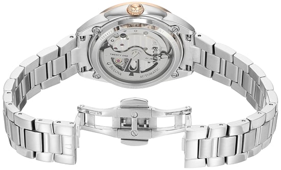 Bulova Neue Automatik Damenuhr Mehrfarbig 98P170 - Image 3