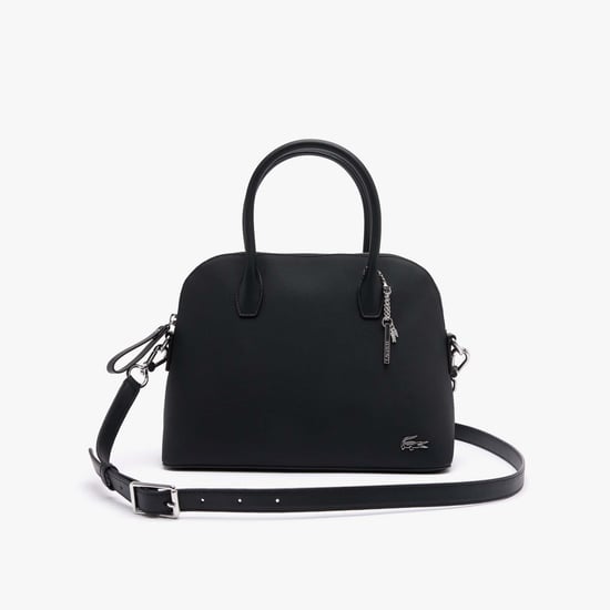 Accessories Lacoste Lora Large Leather Purse in Black