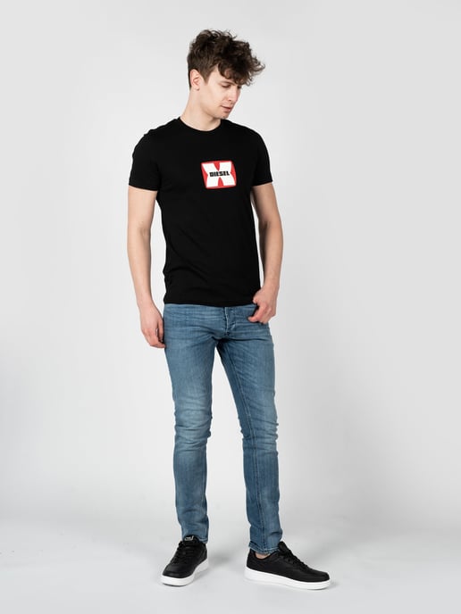 Diesel T-Shirt T-Diegor Herren schwarz - Image 2