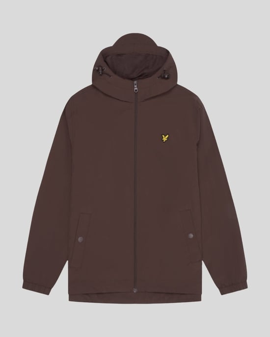 Lyle & Scott � Durchgehende Kapuzenjacke mit Rei�verschluss, Braun - Image 5