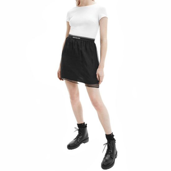 Robe Calvin Klein Damen Klassisch Gold - Image 2