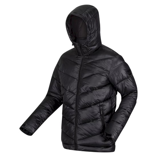 Regatta Herren Toploft II gepolsterte Jacke mit Kapuze (Schwarz) - Image 3