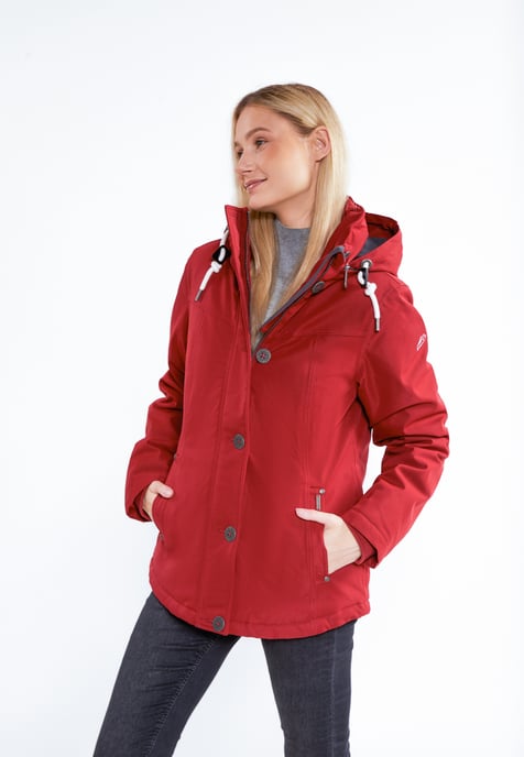 ICEBOUND Winterjacke Damen dunkelrot - Image 3