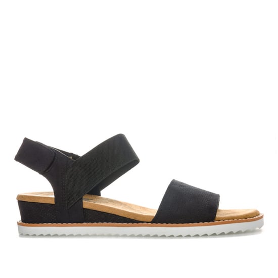 Sandales BOBS Desert Kiss Skechers Pour Femme en Noir - Image 1
