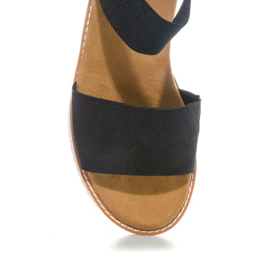 Sandales BOBS Desert Kiss Skechers Pour Femme en Noir - Image 6
