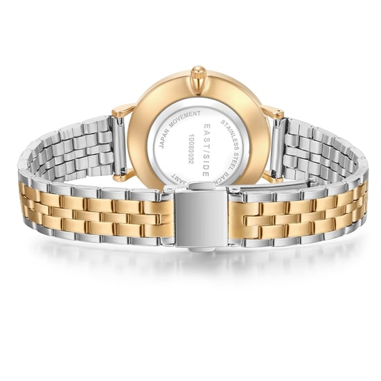 Eastside Female Quartz Stainless Steel Silver/Yellow Gold Watch - Image 3