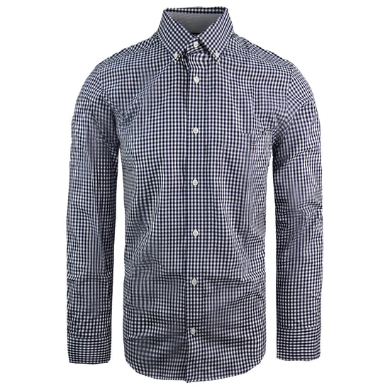 Eden Park Paris Vichy Herren Oxford-Hemd in Blau - Image 1
