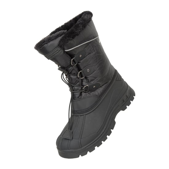 Mountain Warehouse Childrens/Kids Whistler Adaptive Snow Boots (Black)