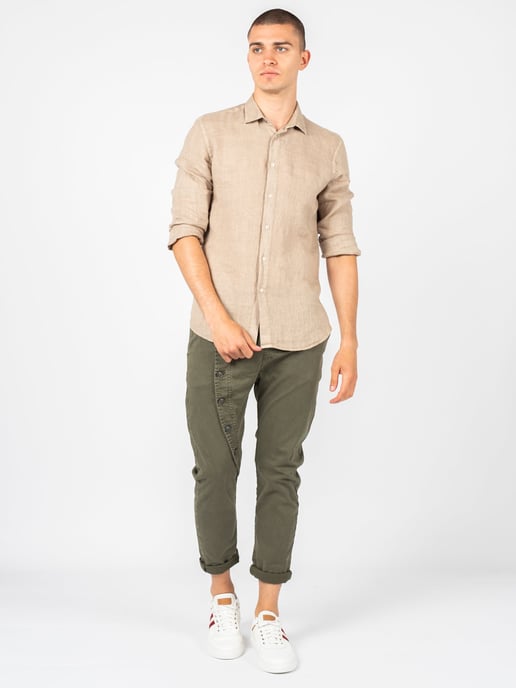 Xagon Man Hemd Lino Herren beige - Image 2