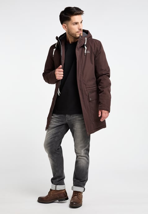 ICEBOUND Winterparka Herren Dunkelbraun - Image 4