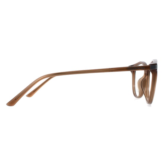Calvin Klein Cat Eye Womens Milky Taupe Glasses