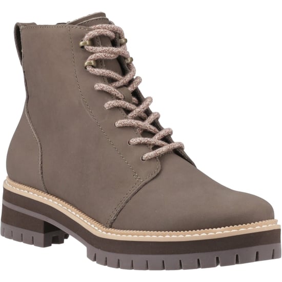 TOMS Wylder Leder Frauen Grün Stiefel - Image 1