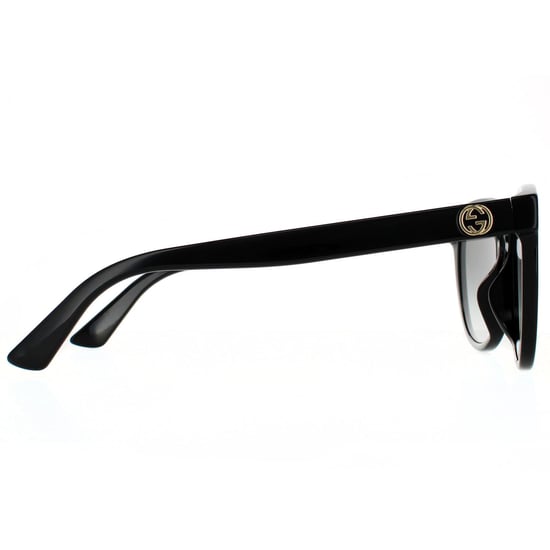 Gucci Runde Frauen Schwarz Grau Gradient Sonnenbrille - Image 4