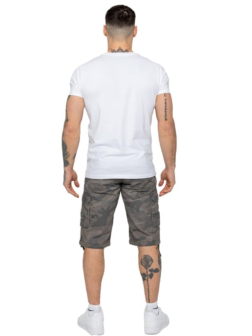 Enzo | Herren Cargo Combat Camo Shorts - Image 6